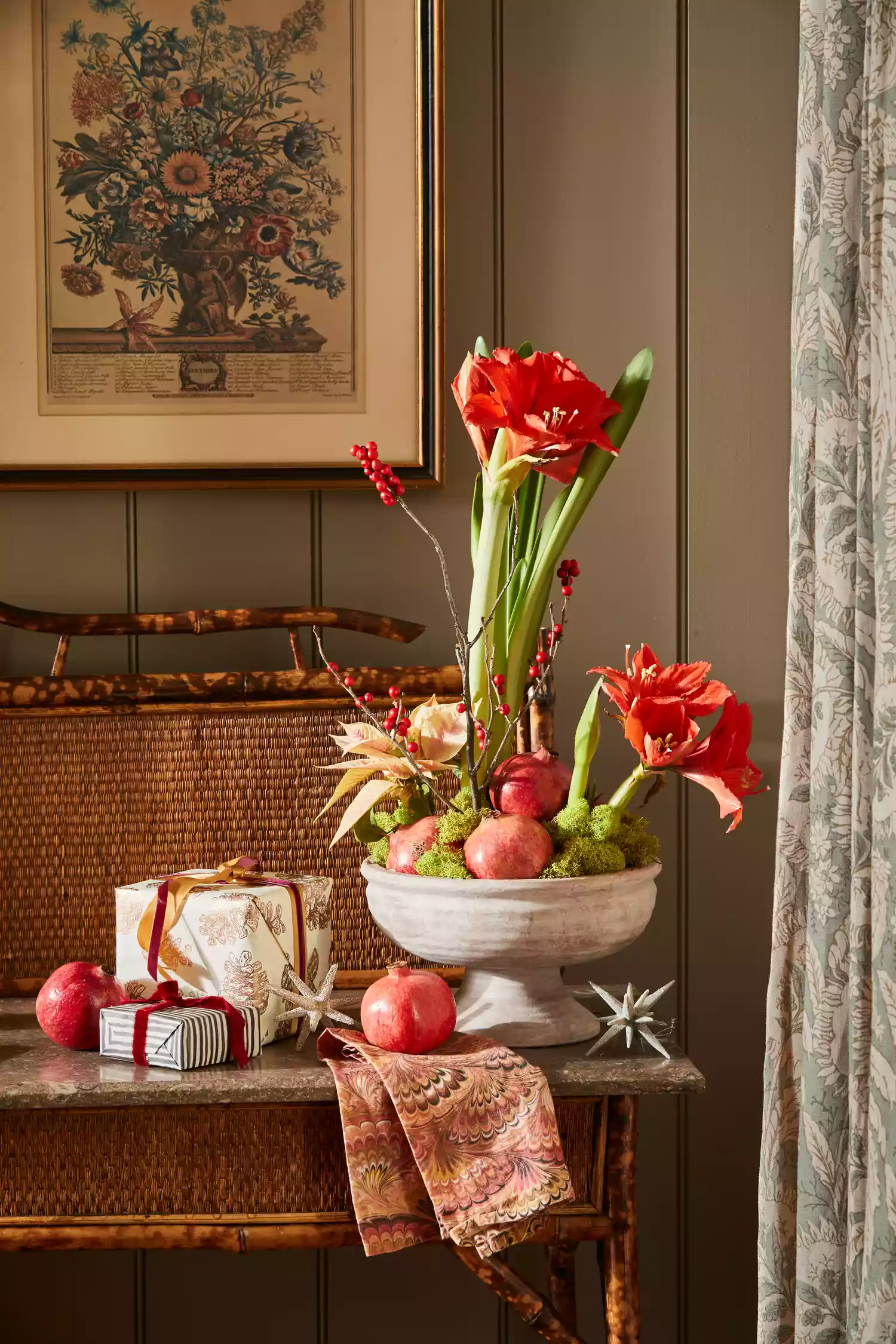 Pomegranate Arrangement