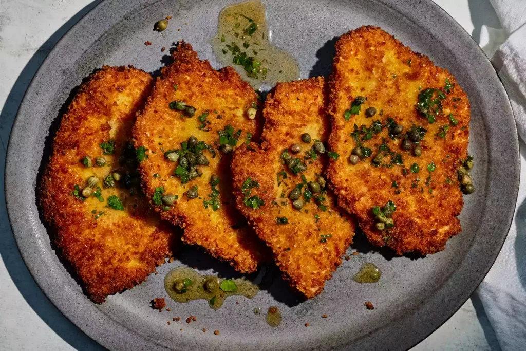 Panko-Coated Chicken Schnitzel
