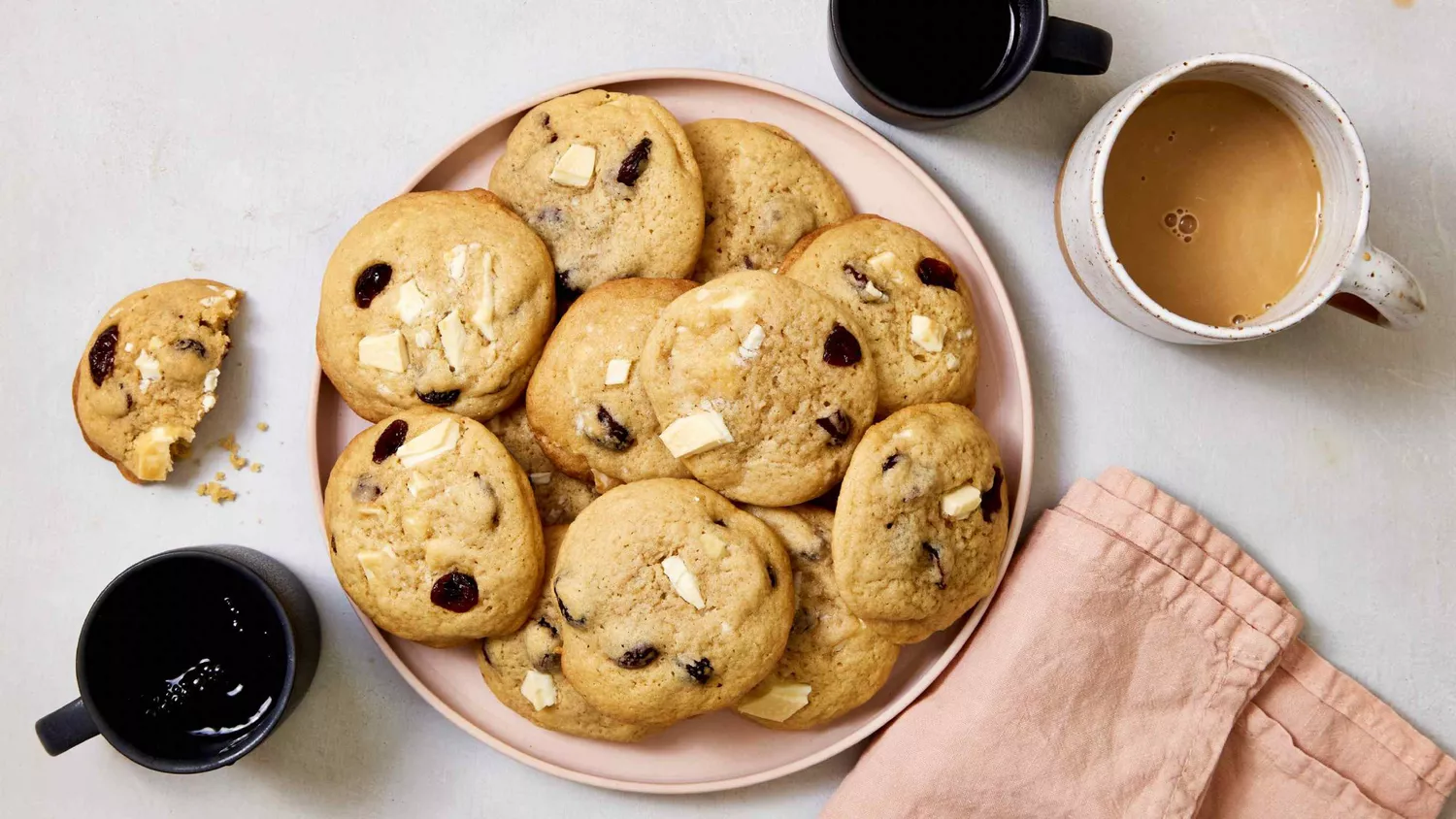 White Chocolate Cranberry Cookies