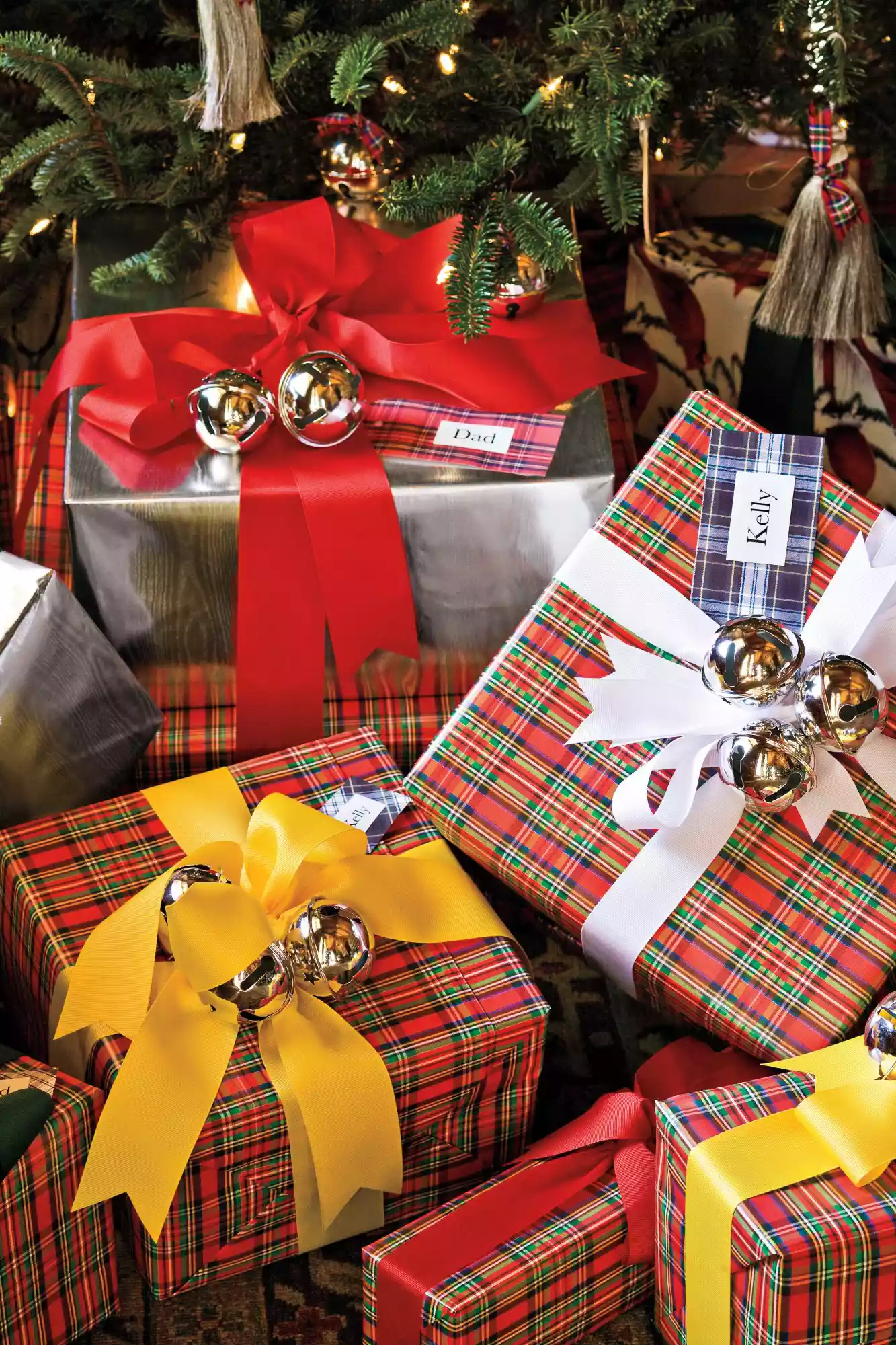 Christmas Decorating Ideas: Tartan Gift Tags