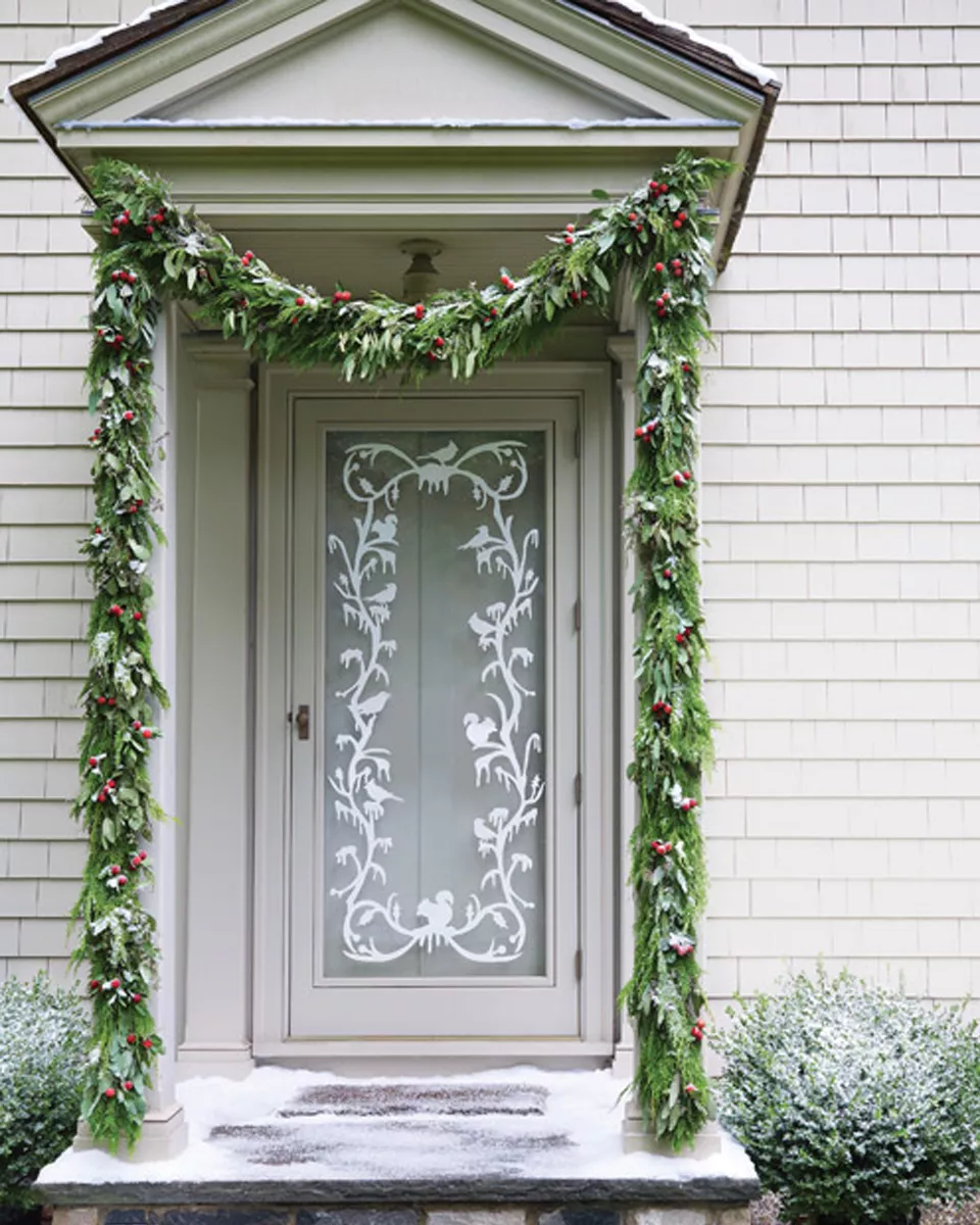 Holiday Door Cling Crafts