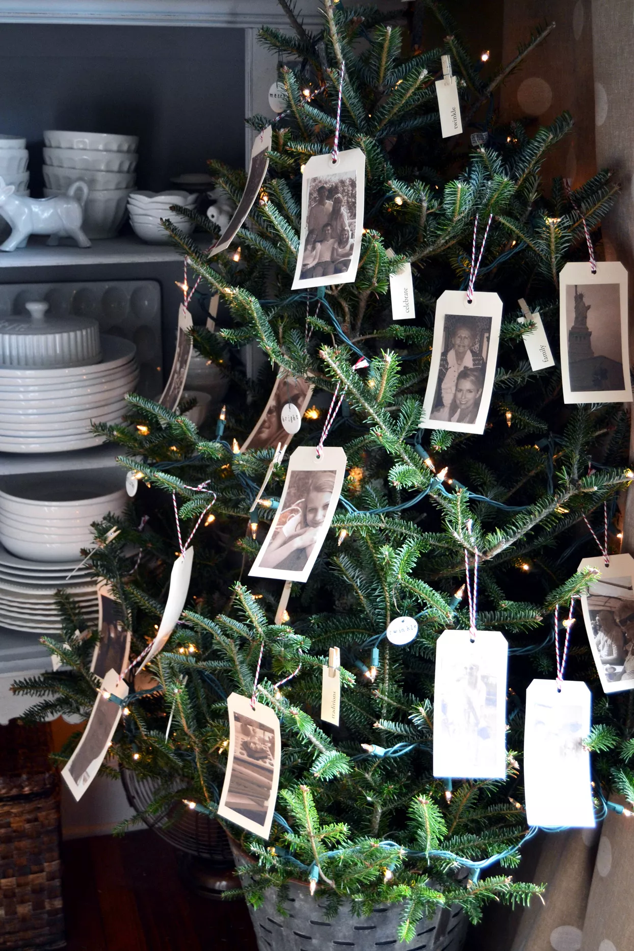 Photo Tag Christmas Tree