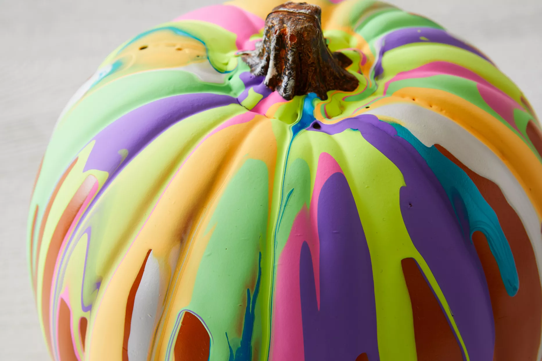 Pour Paint Pumpkin