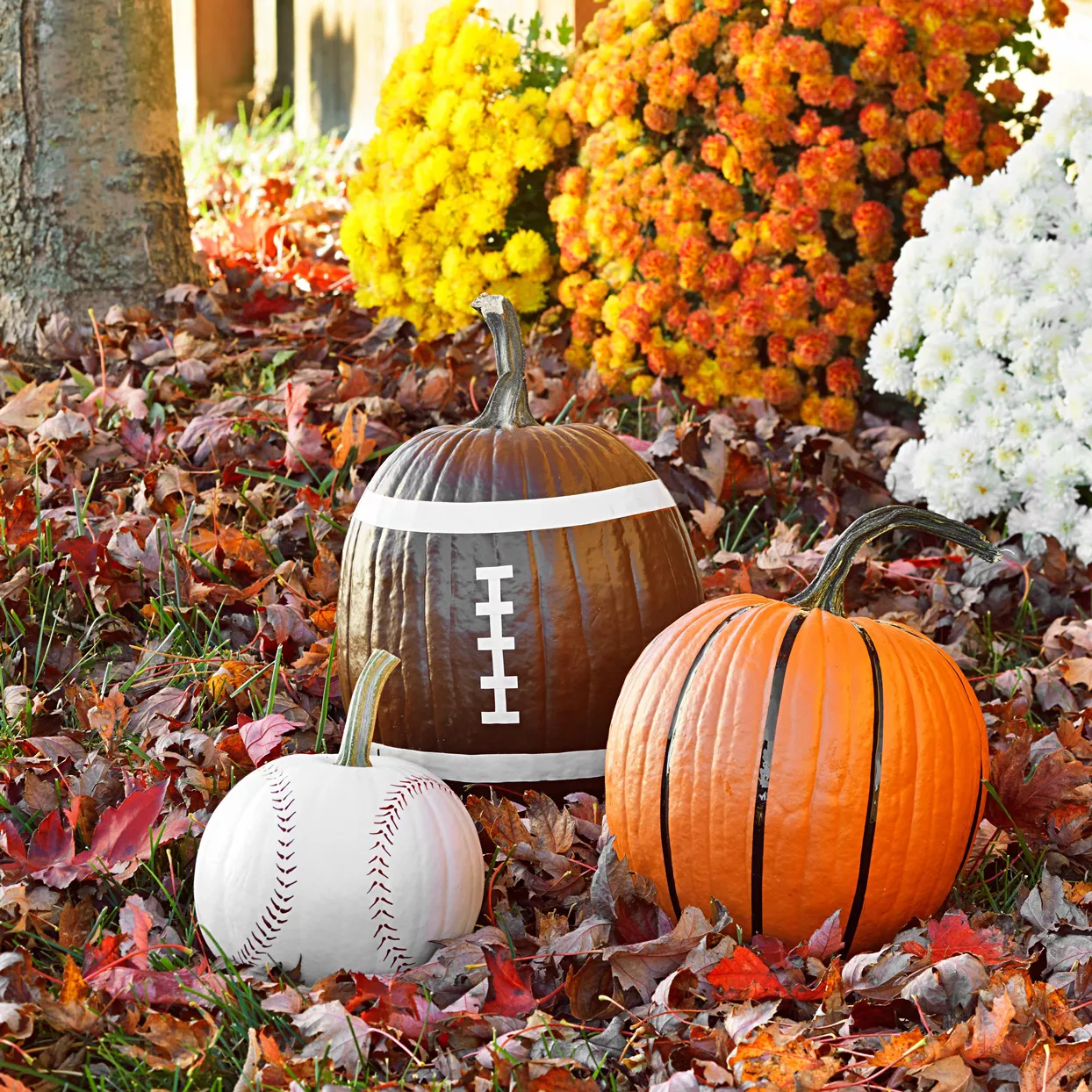 Sports Pumpkins