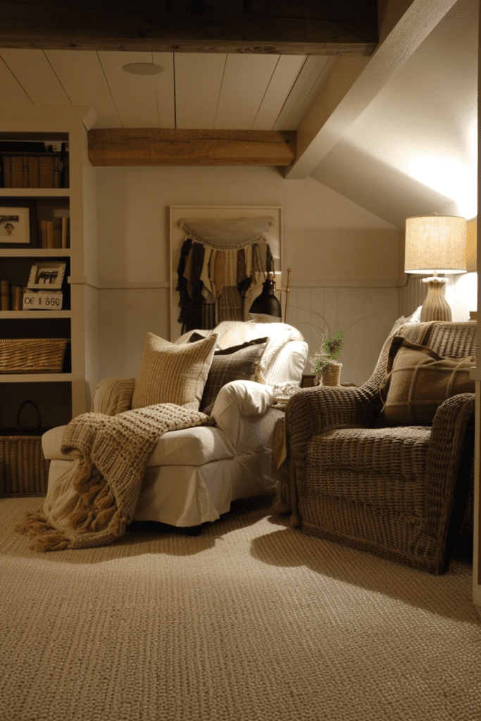 Welcoming Basement Bedroom Designs