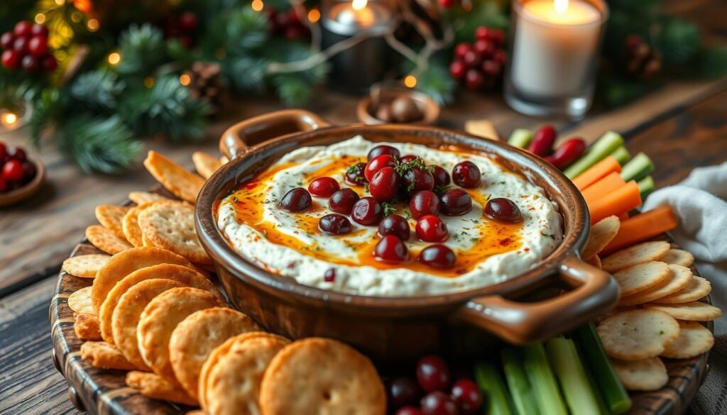 Baked Cranberry Cream Cheese Dip