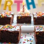 Birthday Cake Brownies