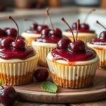 Cherry Cheesecake Cupcakes