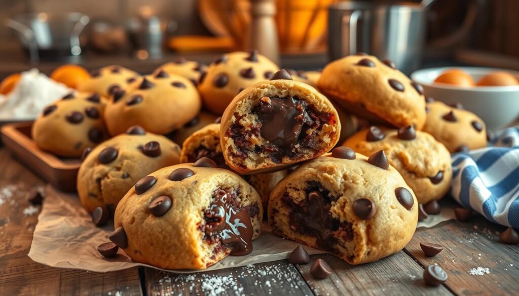 Chocolate Chip Cookie Rolls