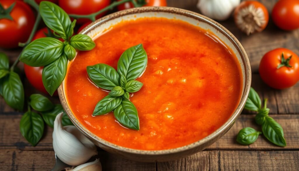 Creamy Tomato Basil Soup