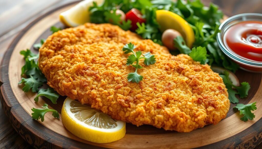 Crispy fried chicken