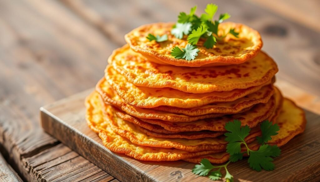 Crispy tortillas
