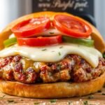 Crockpot Pizza Burgers