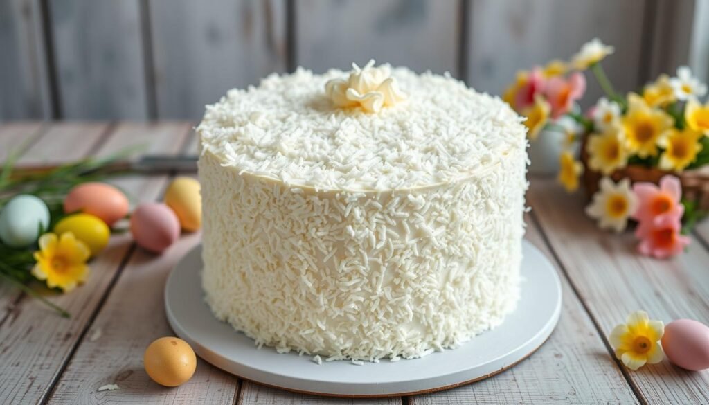 Easter Coconut Cake