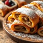 French Toast Roll-ups with Sausage