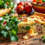 Ham and Cheese Quiche