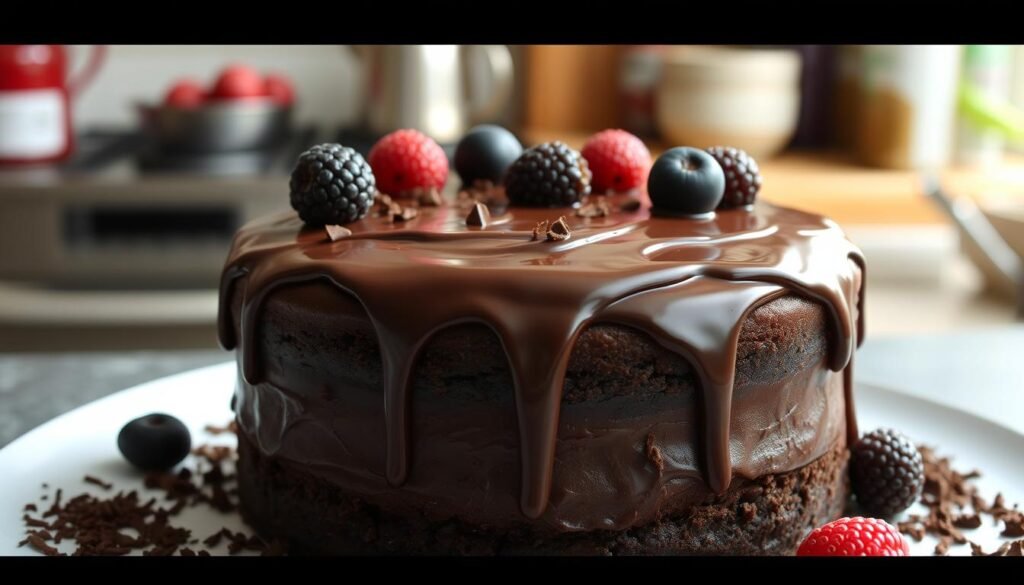 Hot Chocolate Cake Recipe