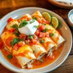 Leftover Turkey Enchiladas