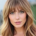 Long layered hairstyles with bangs