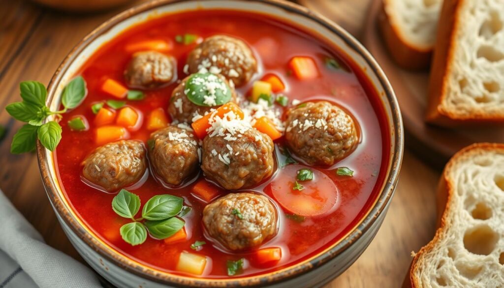 Meatball Soup Recipe