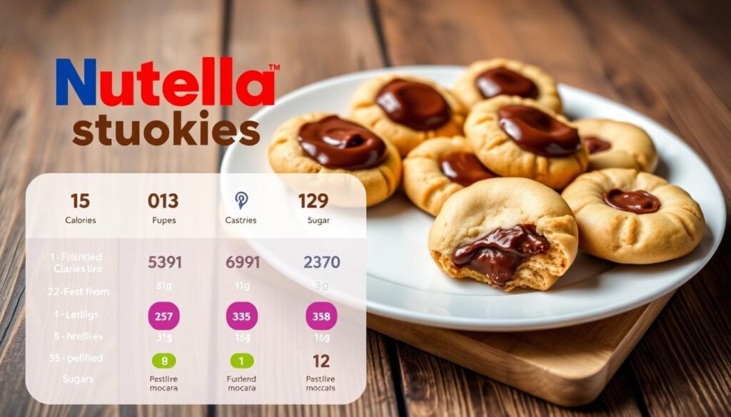 Nutella cookie nutrition