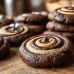 Peanut Butter Brownie Swirl Cookies