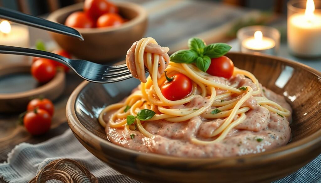 Pink Sauce Pasta