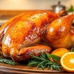 Roasted Duck with Orange Glaze