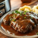 Salisbury Steak with Gravy Crockpot