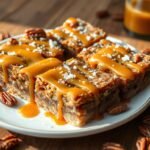 Salted Caramel Pecan Bars