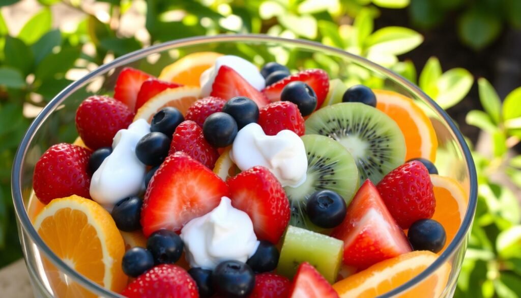 Seasonal fruit salad