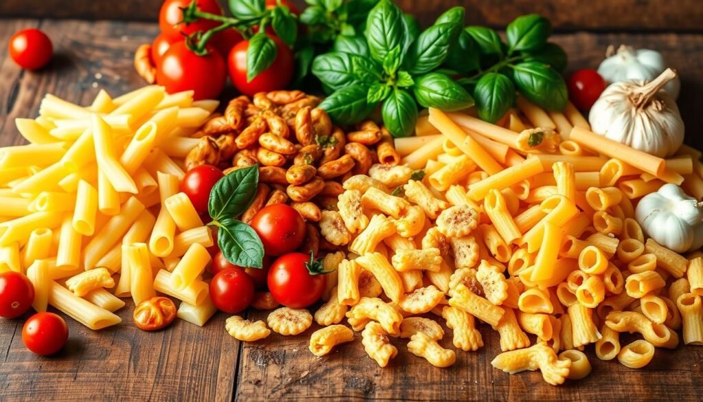 Short pasta varieties