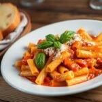 Spicy Vodka Sauce Rigatoni Recipe