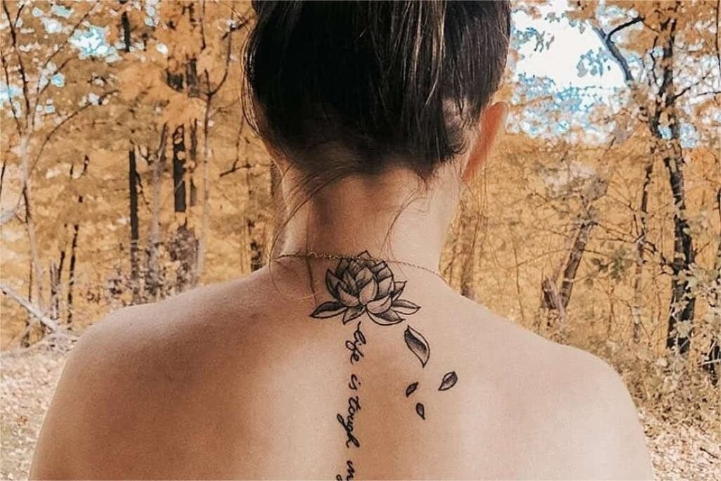 Lotus Flower Tattoo Ideas