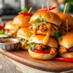 Sriracha Chicken Sliders