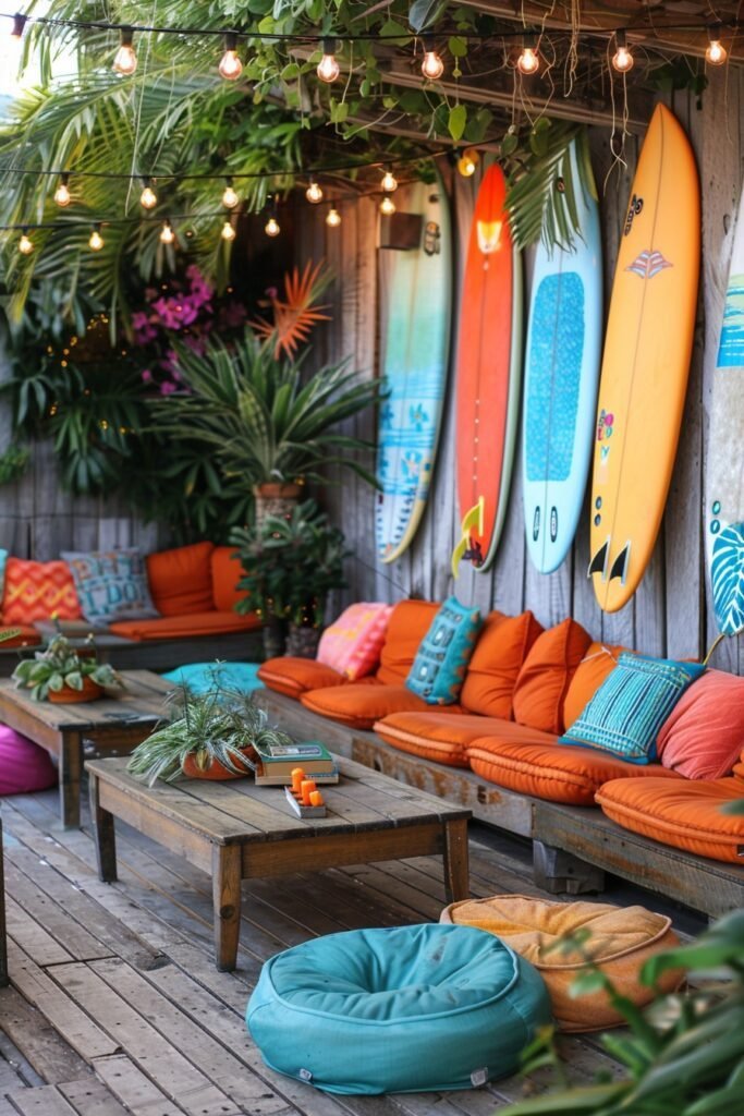 Surfboard Decor Displays