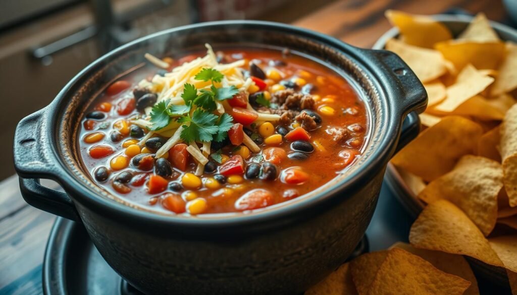 Taco Soup Crockpot Recipe
