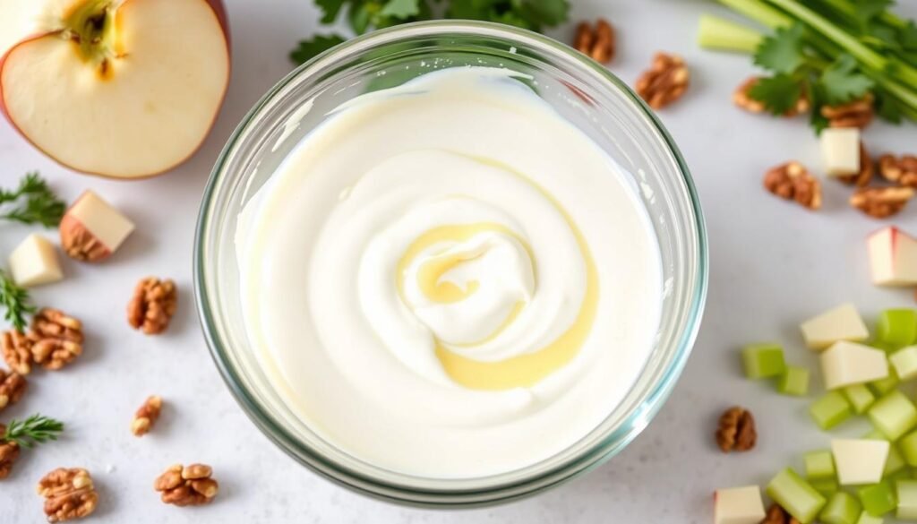Waldorf salad dressing