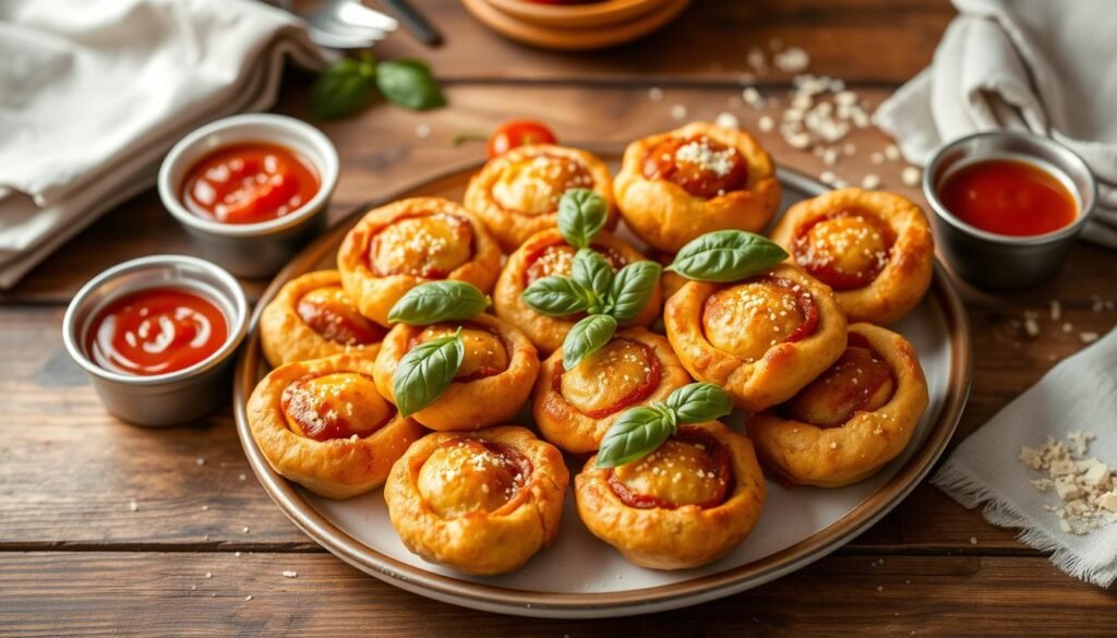 appetizer presentation