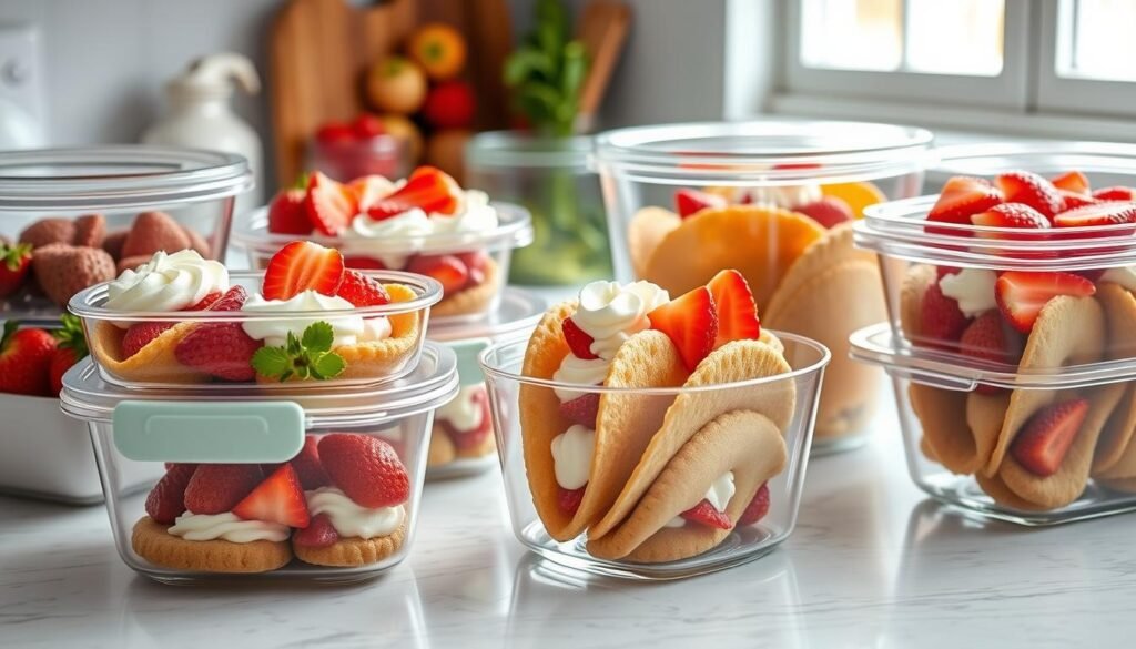 dessert storage