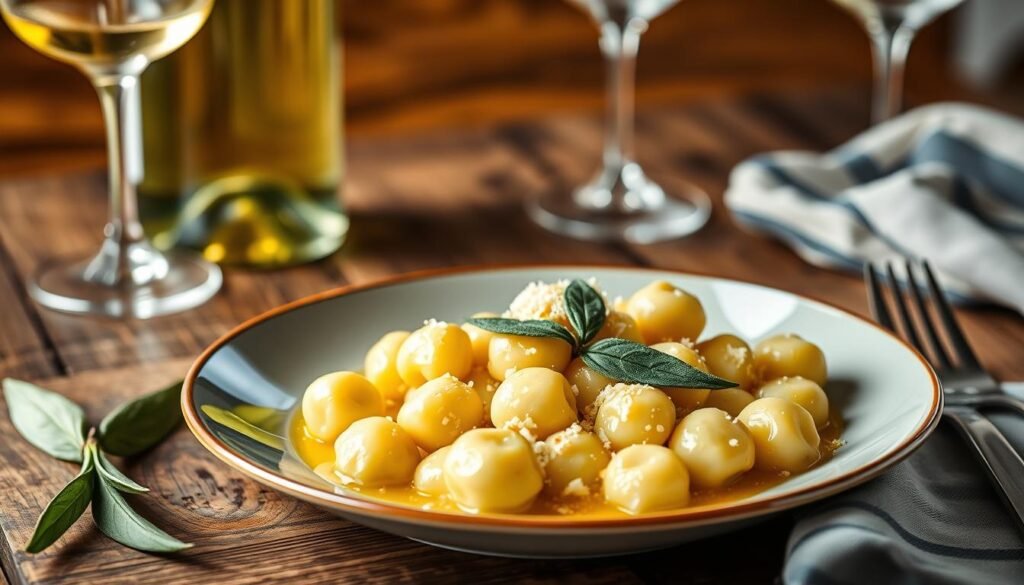 gnocchi with sage butter