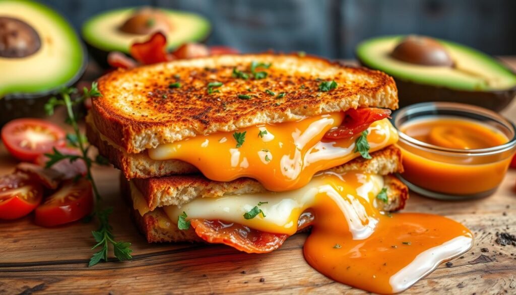 gourmet grilled cheese
