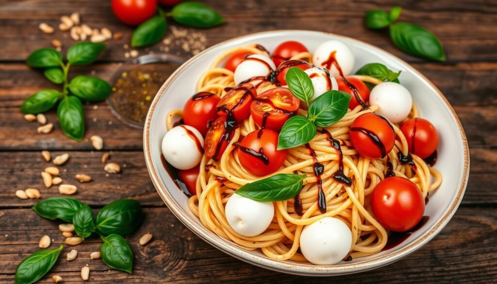 healthy pasta dish