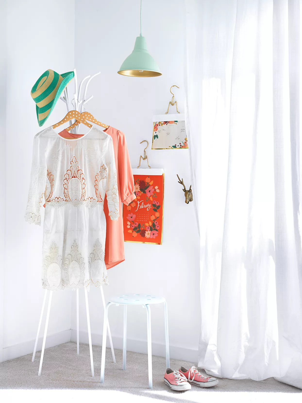 simple dresses hanger