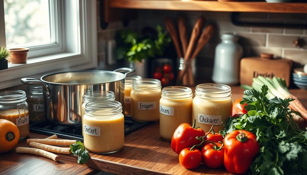 storing soup