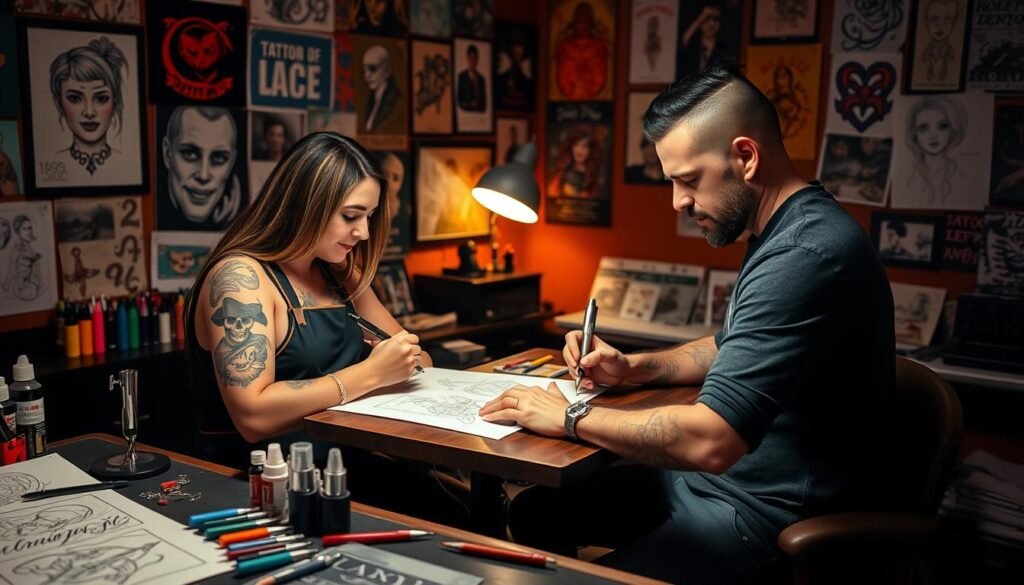 tattoo artist collaboration