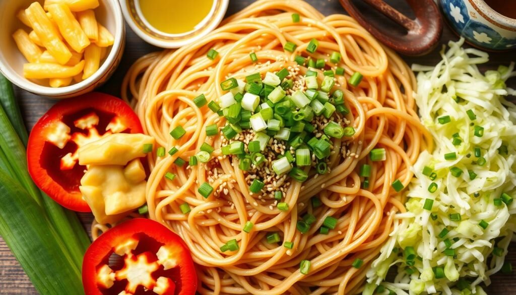 yakisoba garnishes